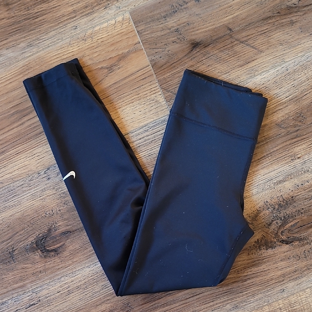 Nike Dri-Fit Black Leggings, Size M, Soft